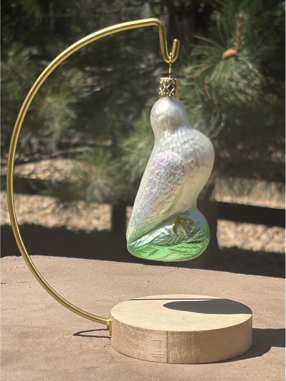 Old World Christmas-Inge Glas White Dove 4.5” Excellent